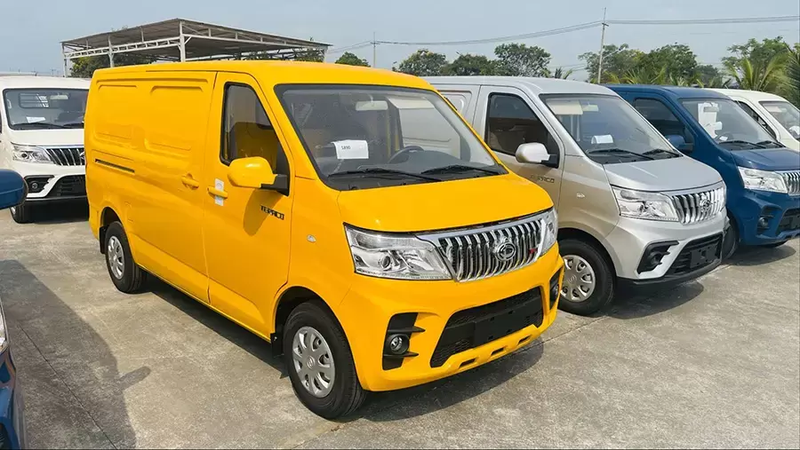 Giá xe Tera van 2 chỗ cạnh tranh trong phân khúc