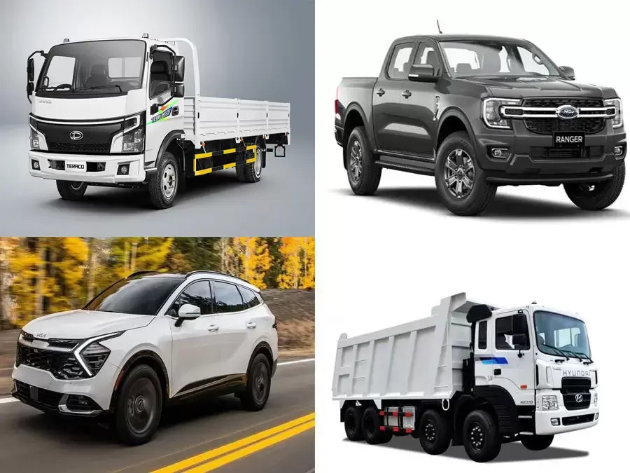 Các dòng xe thường sử dụng hệ thống treo phụ thuộc