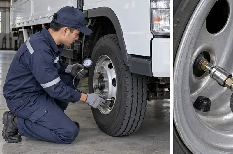 Khi nào nên thay lốp cho xe tải 1.25 tấn thường xuyên chở hàng?