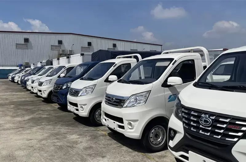 Kích thước các loại thùng xe tải nhẹ theo tải trọng phổ biến hiện nay