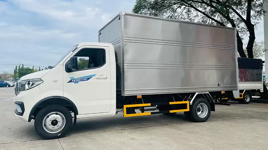 Tera150S thùng hàng dài 3.55m, phù hợp nhiều mô hình vận chuyển