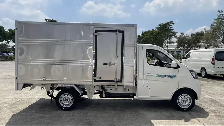 Kích thước xe tải 1.25 tấn Tera Star Plus có sự khác biệt theo loại thùng