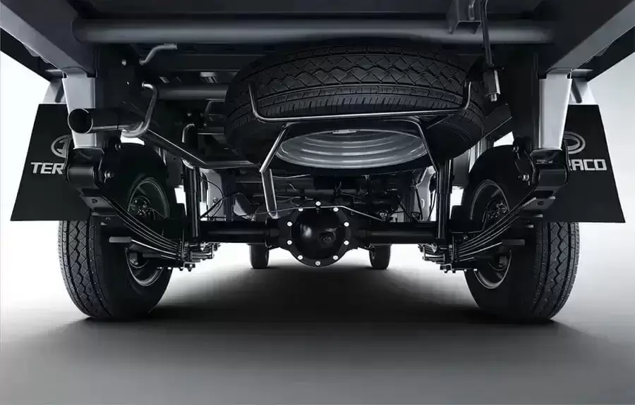 Tera Star Plus sở hữu khung gầm vững chắc tối ưu cho tải nhẹ