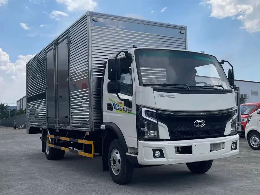 Thiết kế ngoại thất tối giản chuẩn tương lai của xe tải 2 tấn Tera245SL Plus