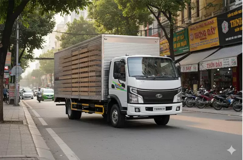 Kích thước xe tải 2 tấn bao nhiêu sẽ tối ưu hiệu quả chở hàng?