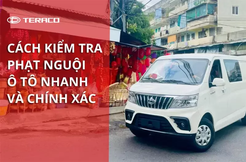 Kiểm tra phạt nguội ô tô nhanh chóng và chính xác nhất