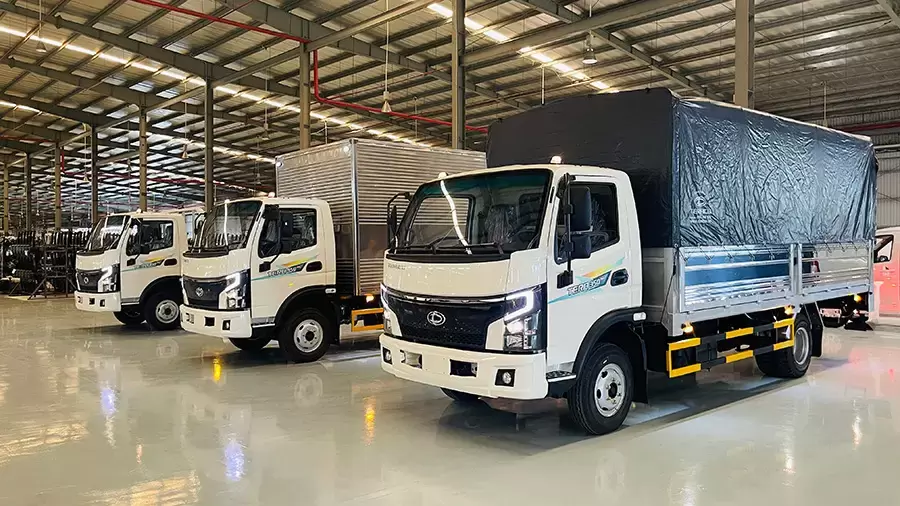 Xe tải 3.5 tấn chủ yếu hoạt động ngoại thành, liên tỉnh và các kho bãi