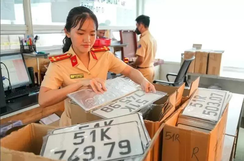 Ký hiệu biển số xe 34 tỉnh, thành phố sáp nhập từ 1/7/2025