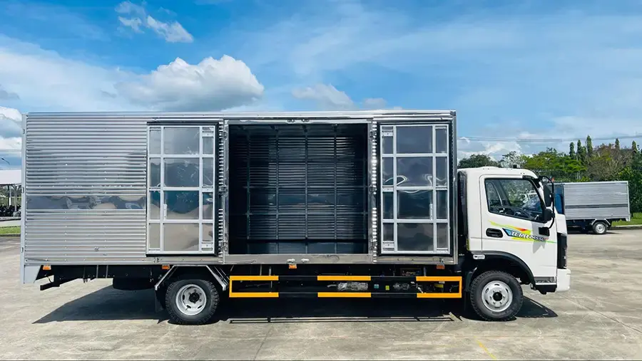 Thùng dài lọt lòng 6,2m giúp vận chuyển nhiều hàng hóa hơn
