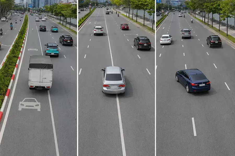 Phân biệt đi sai làn, đè vạch và chuyển làn sai quy định