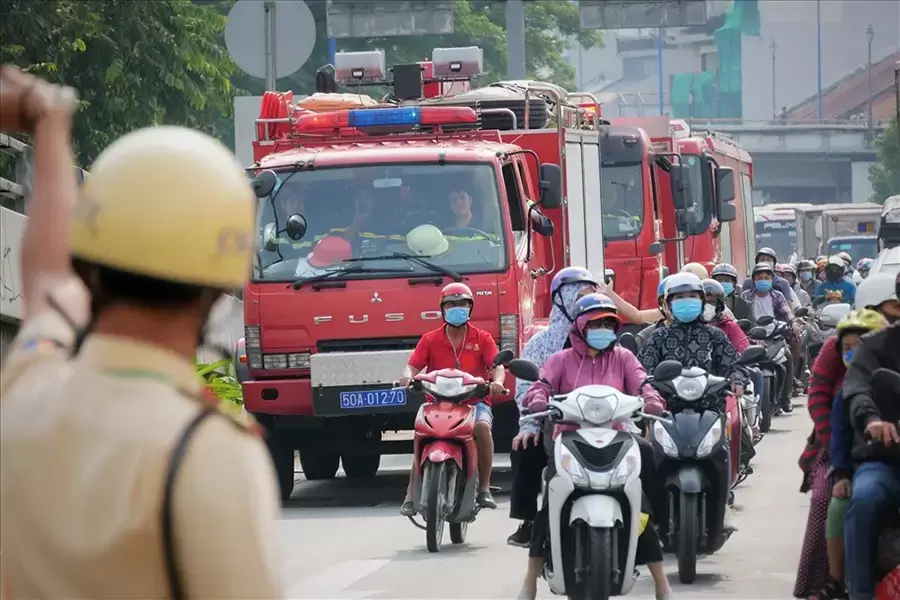 Xe ưu tiên chỉ được ưu tiên khi làm nhiệm vụ khẩn cấp