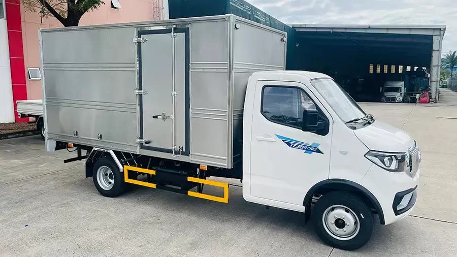 Thùng kín đảm bảo an toàn cao cho hàng hóa với kết cấu kín hoàn toàn