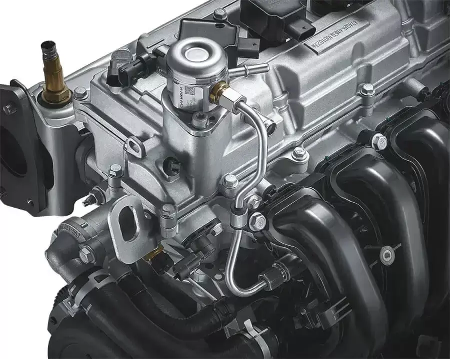 Tera Star trang bị động cơ xăng công nghệ cao, tối ưu chi phí vận hành