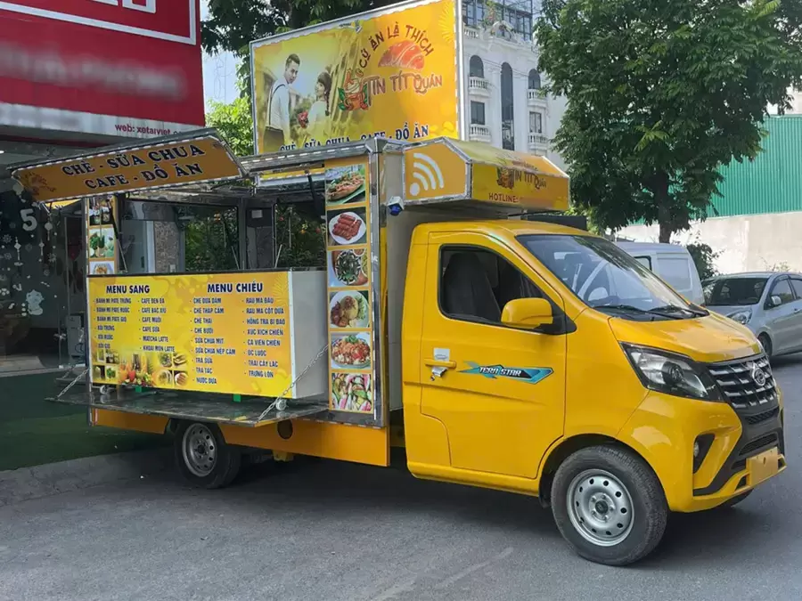 Thùng cánh chim - Giải pháp cho kinh doanh bán hàng lưu động