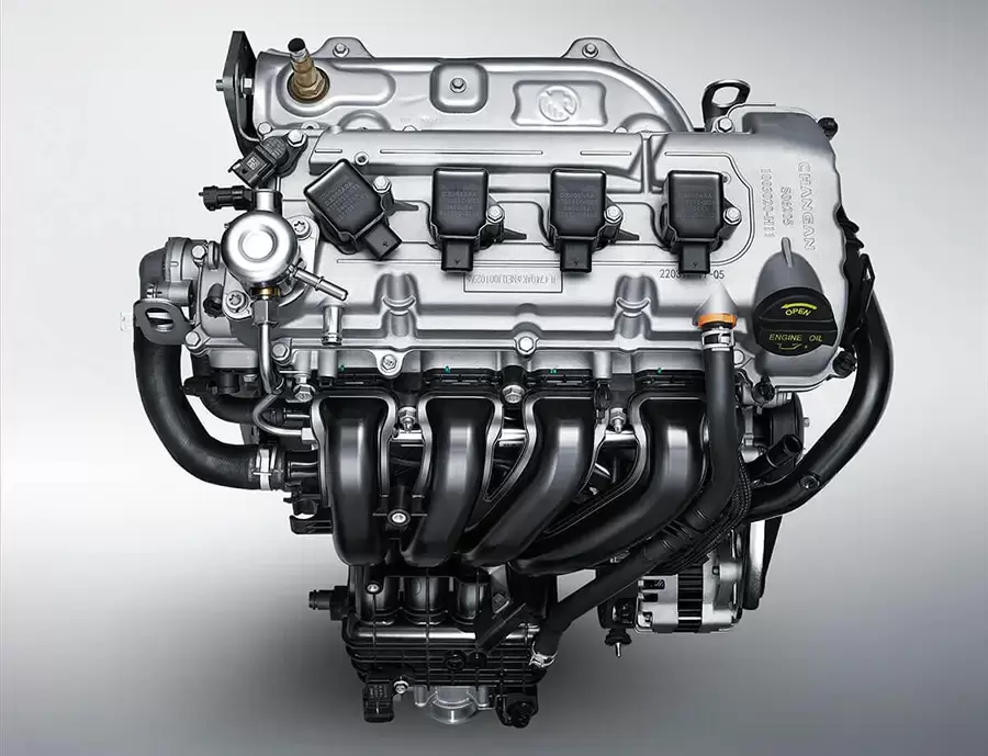 Tera Star sử dụng động cơ xăng 1.5L bền bỉ, tiết kiệm nhiên liệu