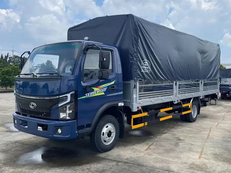 Xe tải thùng bạt