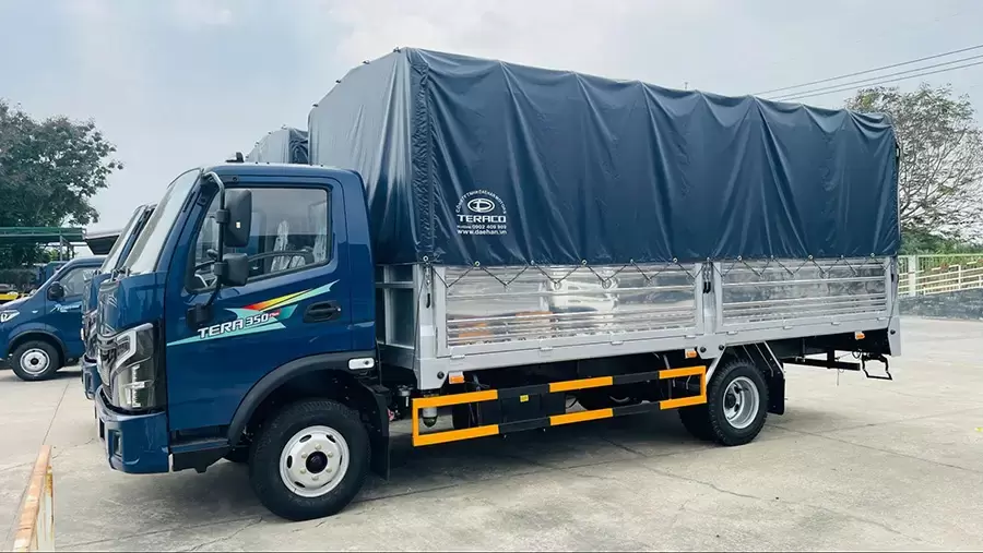 Tera350 Plus thùng dài lọt lòng 5.2 m
