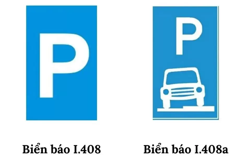 Biển báo I.408 và I.408a