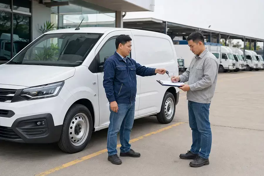 Ghi nhật ký bàn giao giúp đội xe xử lý phạt nguội