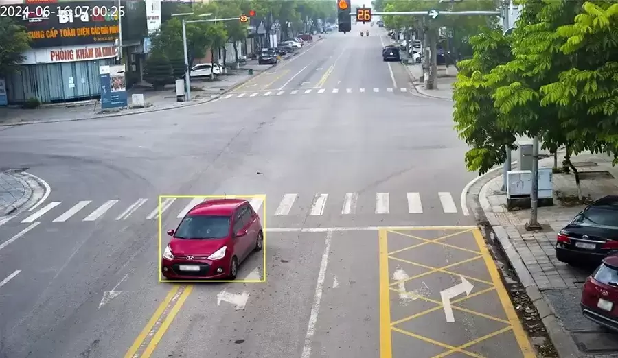 Quy trình phạt nguội ô tô vượt đèn đỏ