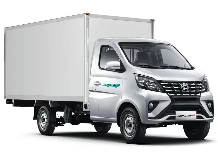 Kích thước thùng xe tải nhẹ máy xăng Tera Star Plus rất lớn