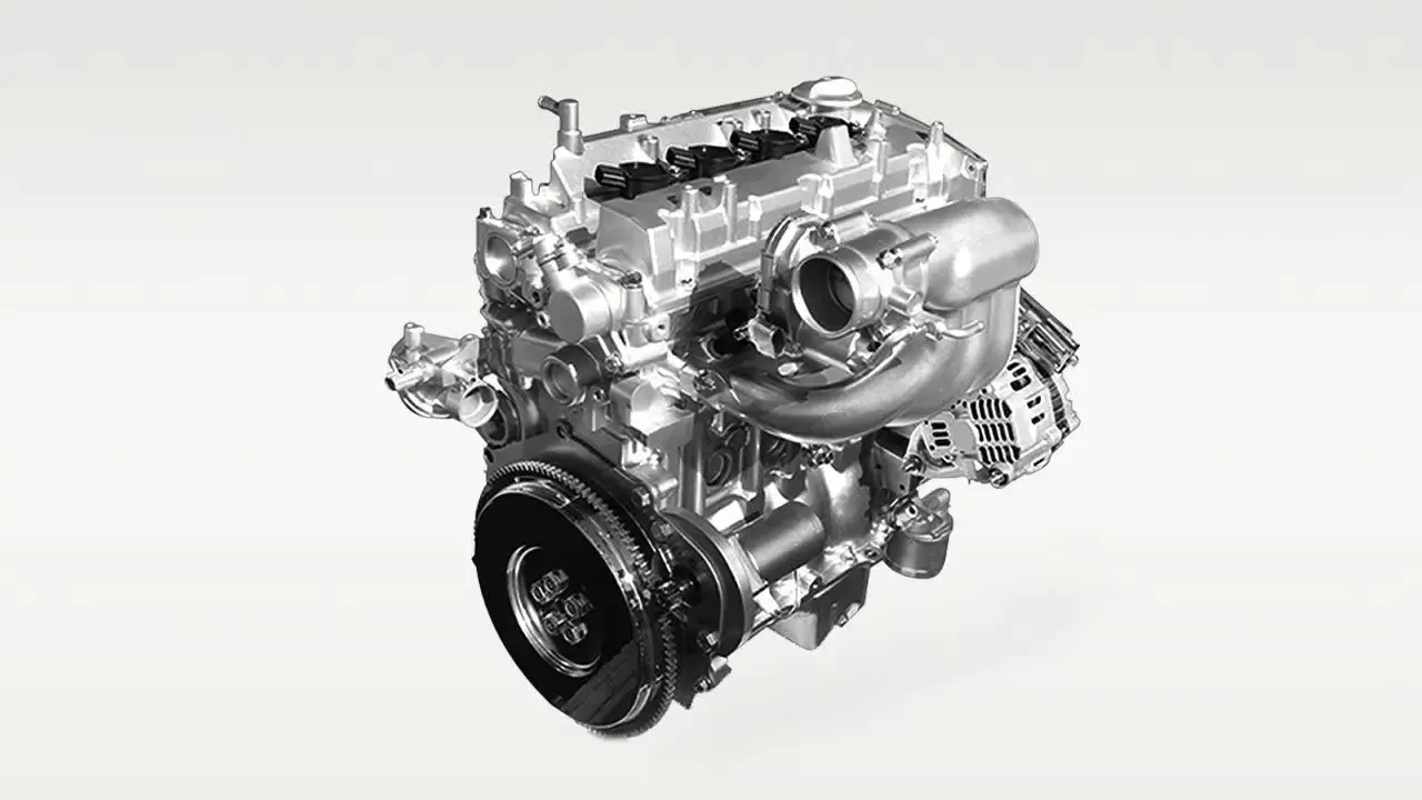 Tera 100S sử dụng động cơ Mitsubishi