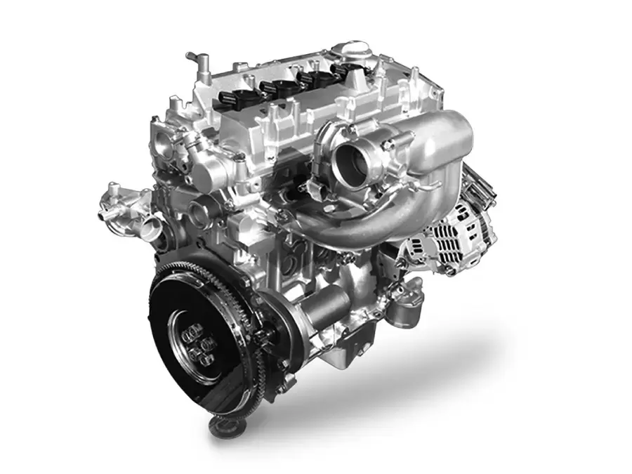 Động cơ Mitsubishi Tech là điểm nhấn của xe TERA100S thùng cánh dơi