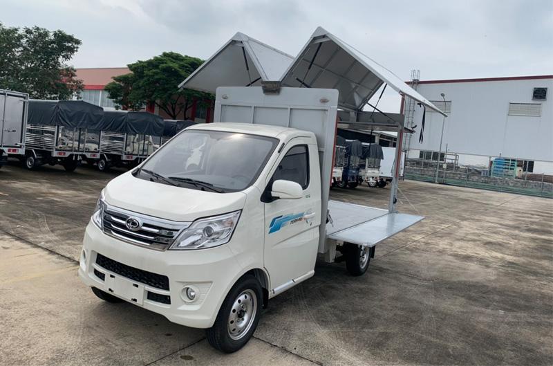 Tera100S thùng cánh dơi: Dành riêng cho bán hàng lưu động