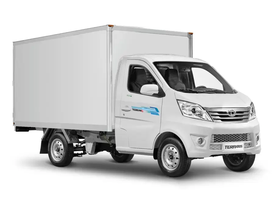 Xe tải Tera100S thùng kín: Mẫu tải nhẹ máy xăng hiện đại và bền bỉ