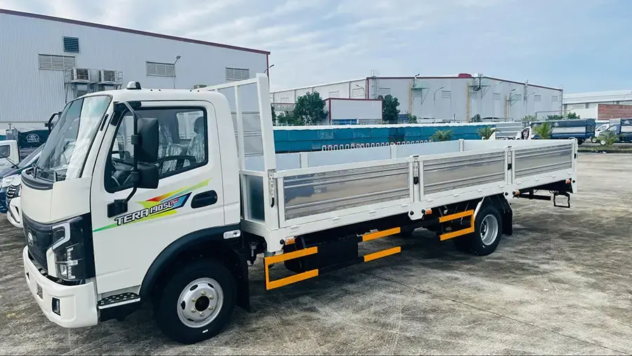 Tera190SL Plus thùng lửng thuận tiện chở hàng dài, cồng kềnh