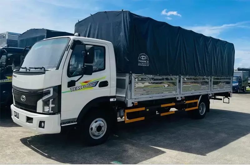 Tera245SL Plus – Xe tải thùng dài 6.3m, Động cơ ISUZU Euro5