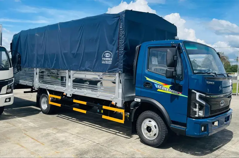 Tera245SL Plus thùng bạt phù hợp vận chuyển hàng gì?
