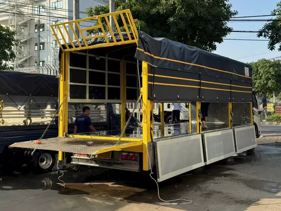 Quy trình vận hành bửng nâng thủy lực an toàn và bền bỉ