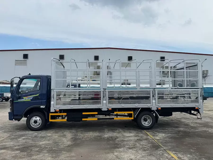 Sở hữu kích thước lọt lòng thùng 6.2m giúp Tera345SL Plus tối ưu hiệu suất chở hàng