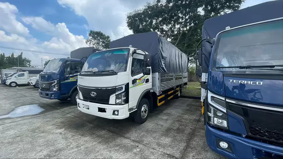 Teraco 3.5 tấn là dòng xe tải nhẹ đáp ứng nhu cầu chở hàng hóa đa dạng
