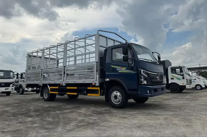 Teraco 3.5 tấn: Giải pháp vận tải hàng cồng kềnh hiệu quả