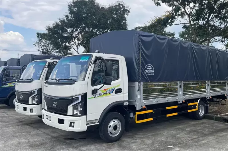 Teraco ra mắt bộ 3 xe tải nhẹ thùng dài 6m3 hoàn toàn mới