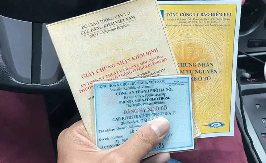 Giấy tờ cần chuẩn bị khi đăng kiểm