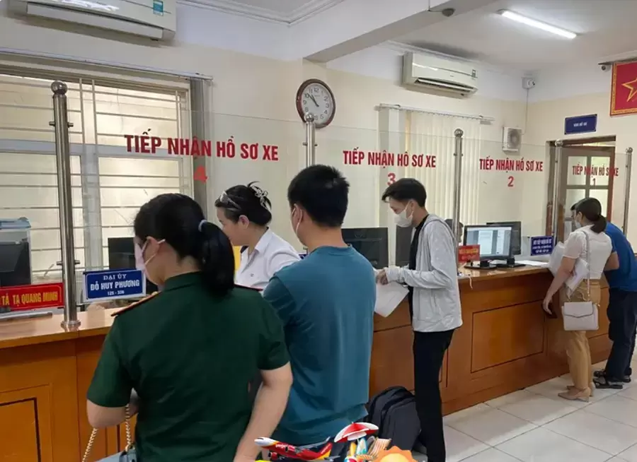 Quy trình thực hiện đăng ký xe ô tô