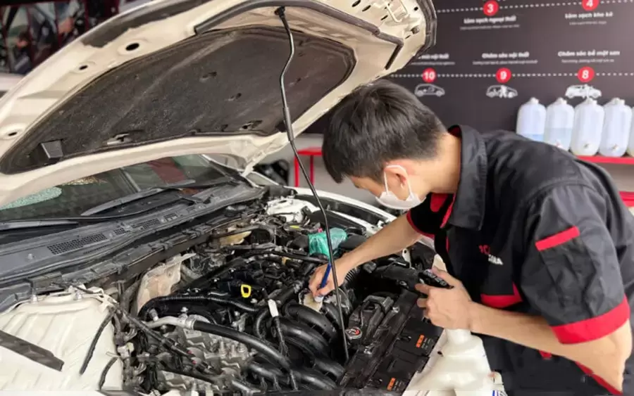 Bảo dưỡng động cơ giúp xe đạt tiêu chuẩn khí thải khi đăng kiểm