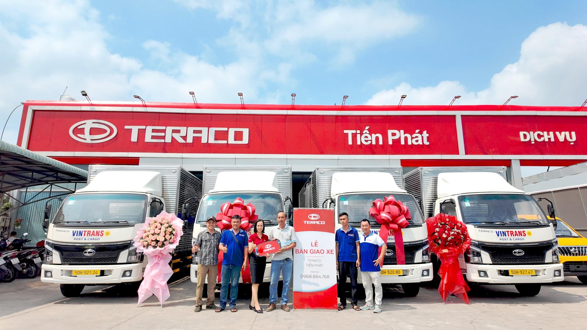 Lễ bàn giao xe teraco 02