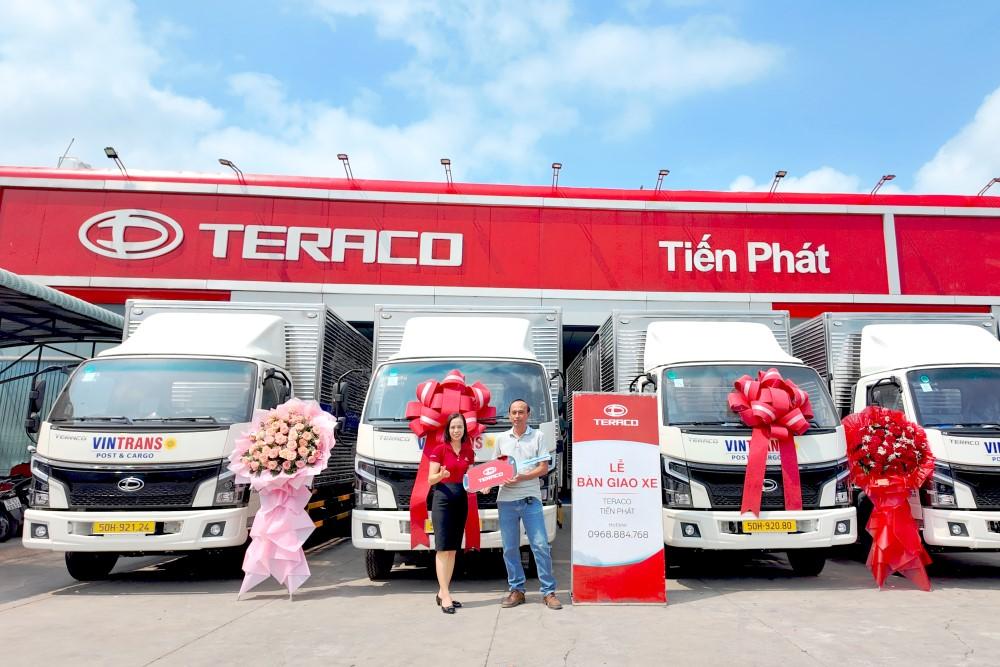 Teraco Tiến Phát bàn giao lô xe thứ 3 cho Vintrans