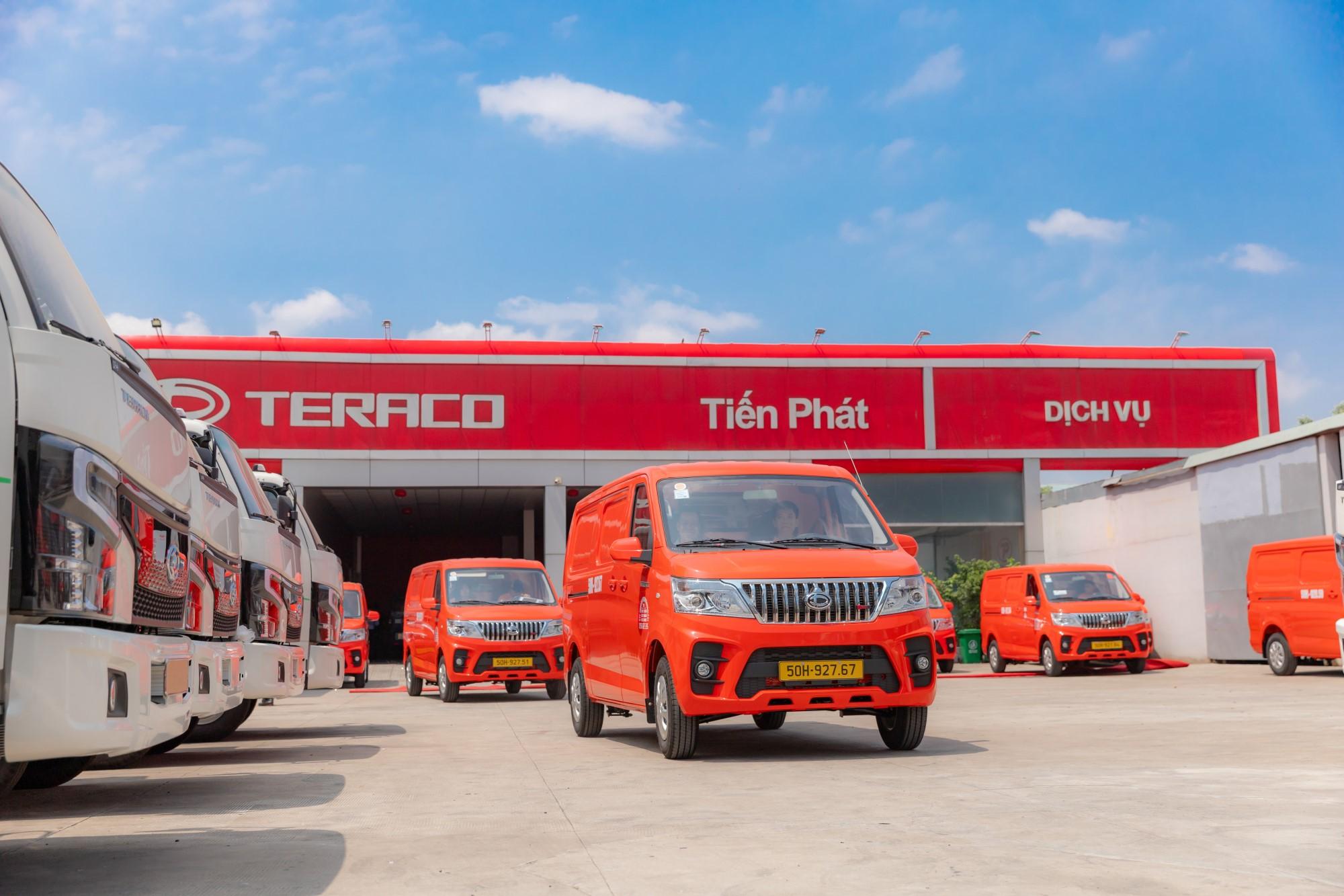 bàn giao lô xe terav6 05