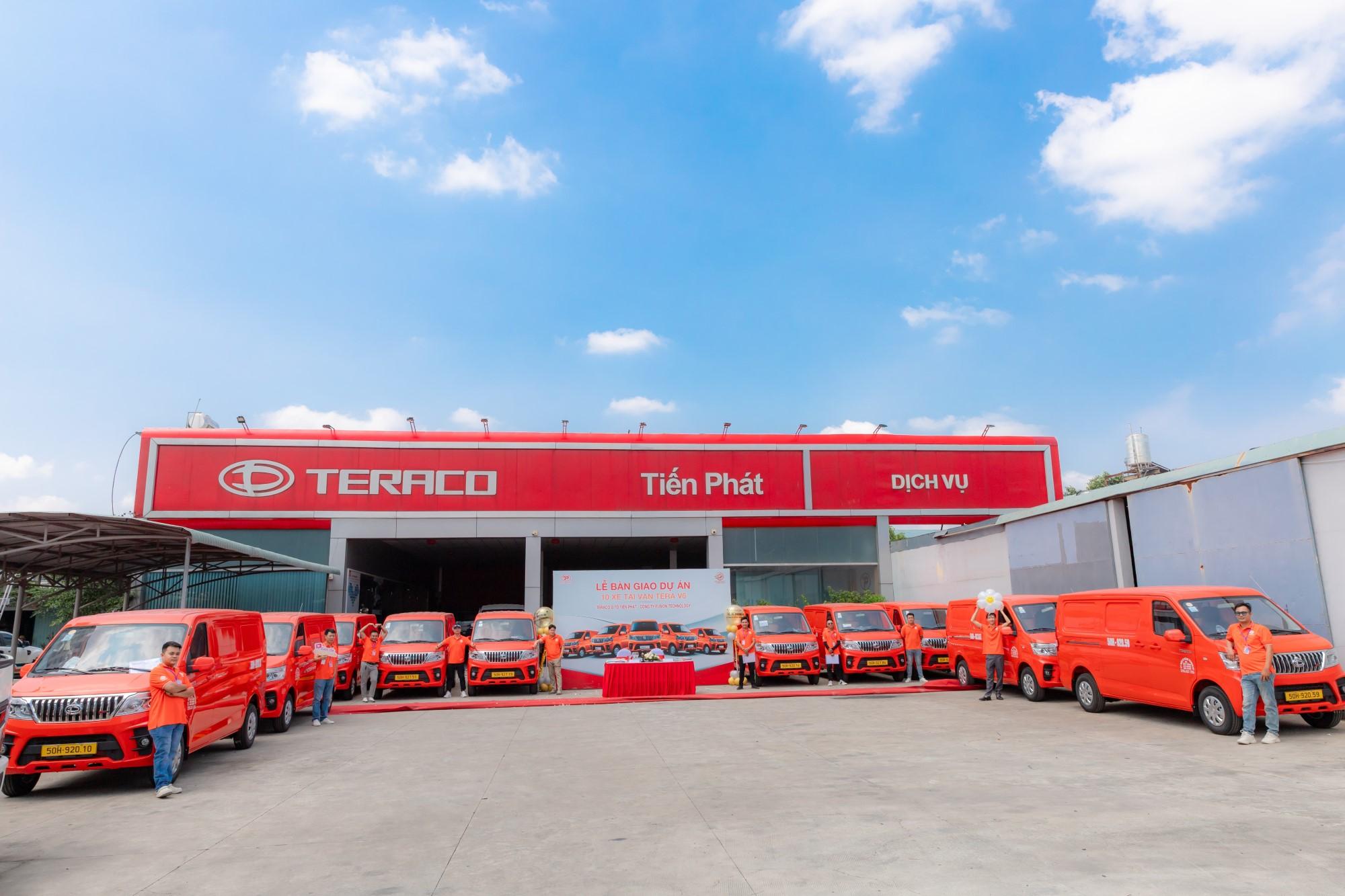 Xe tải van Tera-V6 của Daehan Motors được đánh giá là dòng xe tải van lý tưởng