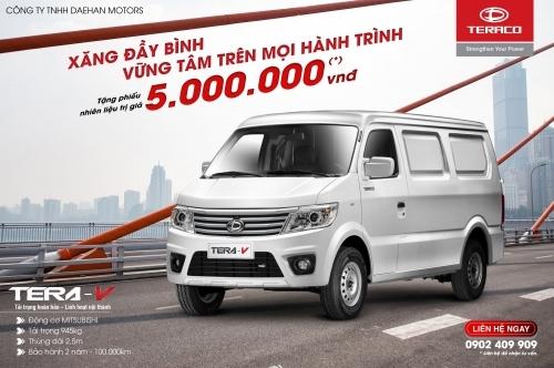 Tiếp đà tăng trưởng, Daehan Motors tung ưu đãi hấp dẫn dành cho Tera100 và Tera-V