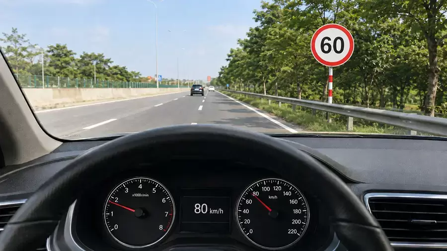 Phần tốc độ vượt giới hạn là căn cứ xác định mức phạt