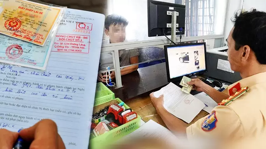 Thực hiện nộp phạt theo quyết định xử lý