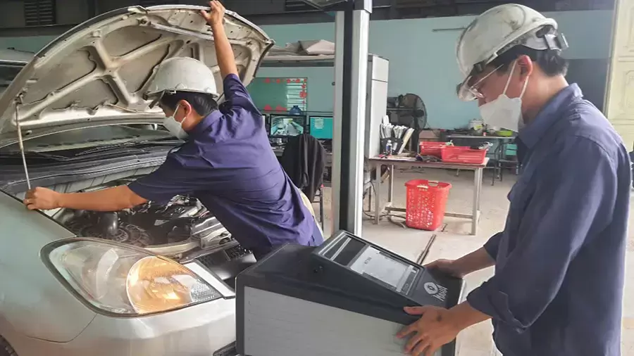 Xe chưa xử lý vi phạm có thể bị cảnh báo đăng kiểm