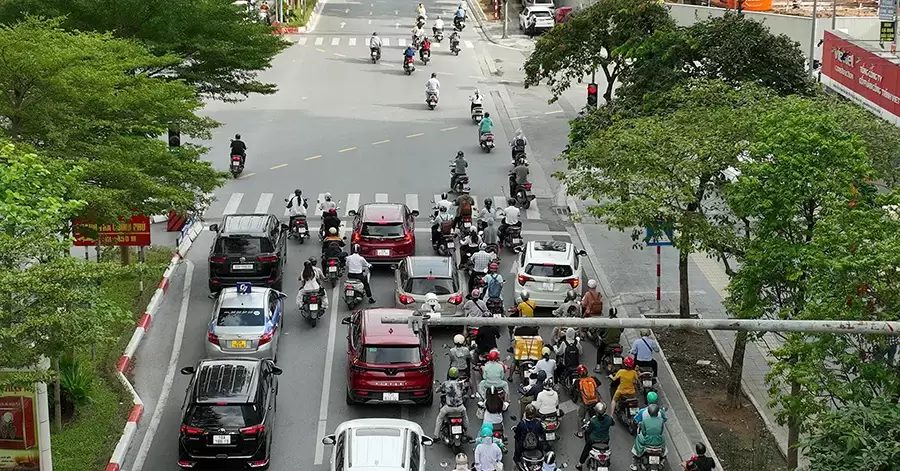 Camera giám sát giao thông tại TP HCM ghi nhận vi phạm qua hình ảnh để xử lý phạt nguội