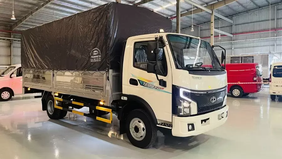 Tera350 Plus đạt thể tích thùng hàng 23,7m3 - lớn hàng đầu phân khúc